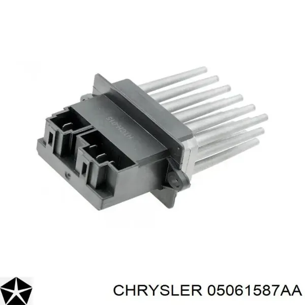 Rezystor silniczka wentylatora klimatyzacji 05061587AA Chrysler