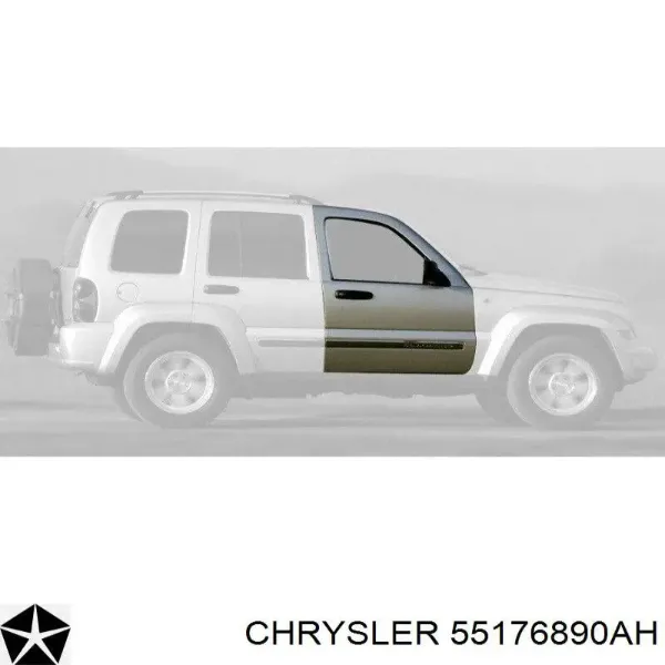 Drzwi przednie prawe Jeep Liberty/Cherokee 