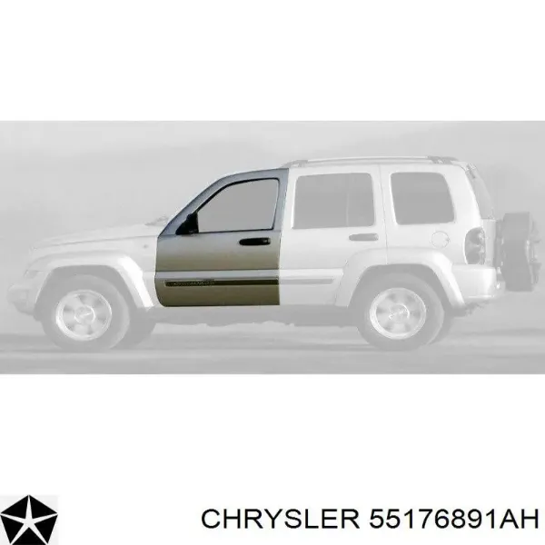 Drzwi przednie lewe Jeep Liberty/Cherokee 