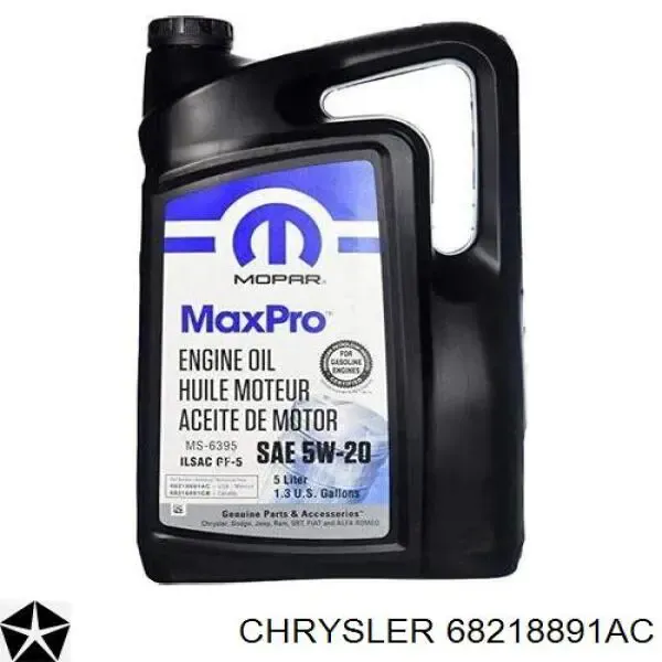 Olej do silnika 68218891AC Chrysler