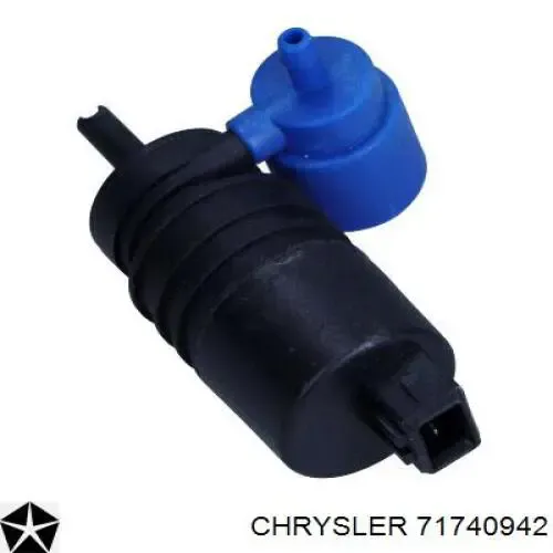 Pompka spryskiwacza szyby przedniej 71740942 Chrysler