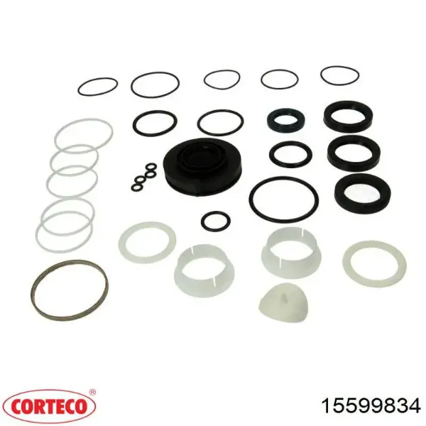 Zestaw naprawczy maglownicy (mechanizmu) (zestaw uszczelniaczy) 15599834 Corteco