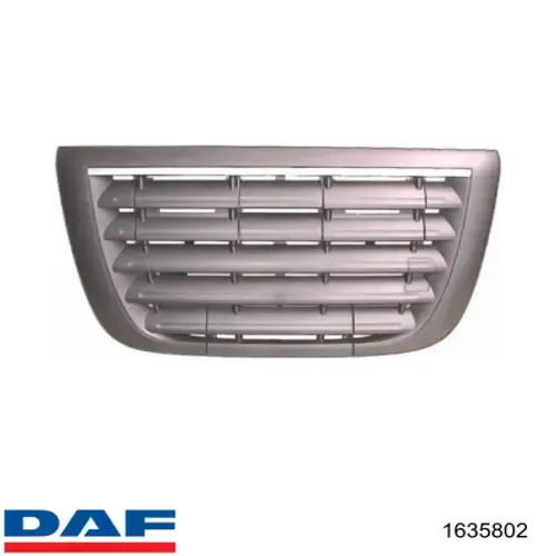 Atrapa chłodnicy 1635802 DAF