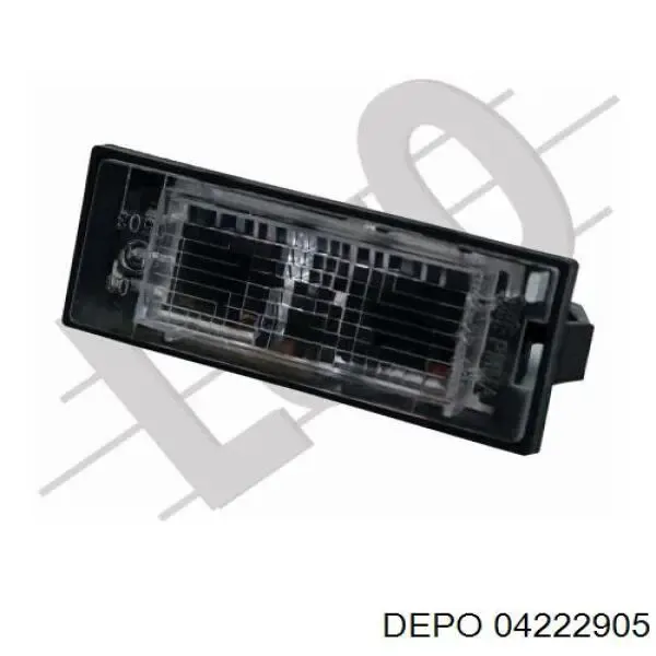 Lampa oświetlenia tylnej tablicy rejestracyjnej 04222905 Depo/Loro/Abakus
