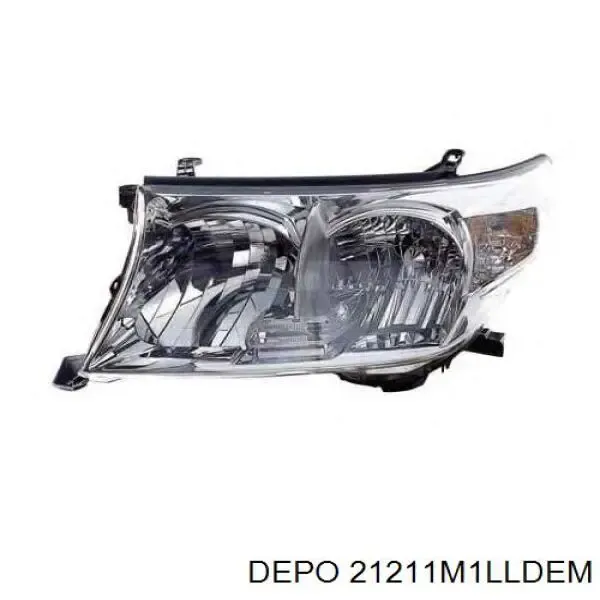 Reflektor lewy 21211M1LLDEM Depo/Loro/Abakus