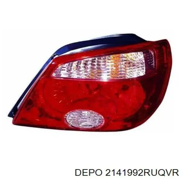 Lampa zespolona tylna prawa 2141992RUQVR Depo/Loro/Abakus