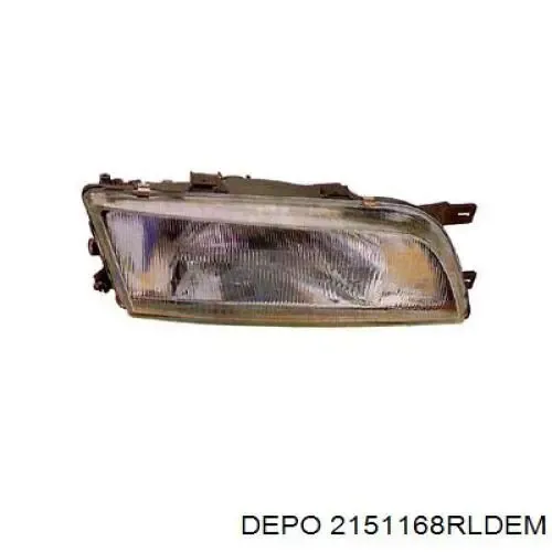 Reflektor prawy 2151168RLDEM Depo/Loro/Abakus