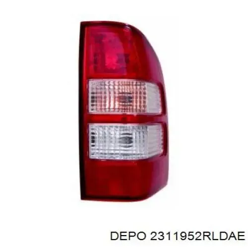Lampa zespolona tylna prawa 2311952RLDAE Depo/Loro/Abakus
