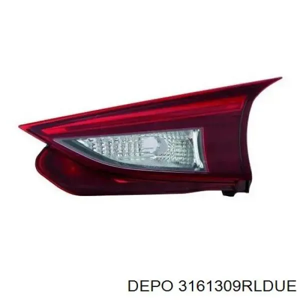 Lampa zespolona tylna prawa wewnętrzna B45C513F0 Mazda