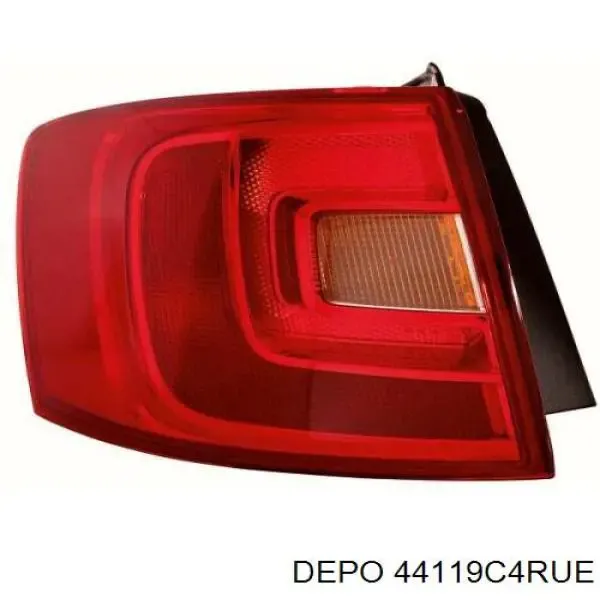 Lampa zespolona tylna prawa zewnętrzna 44119C4RUE Depo/Loro/Abakus