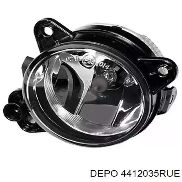 Lampa przeciwmgielna prawa 4412035RUE Depo/Loro/Abakus