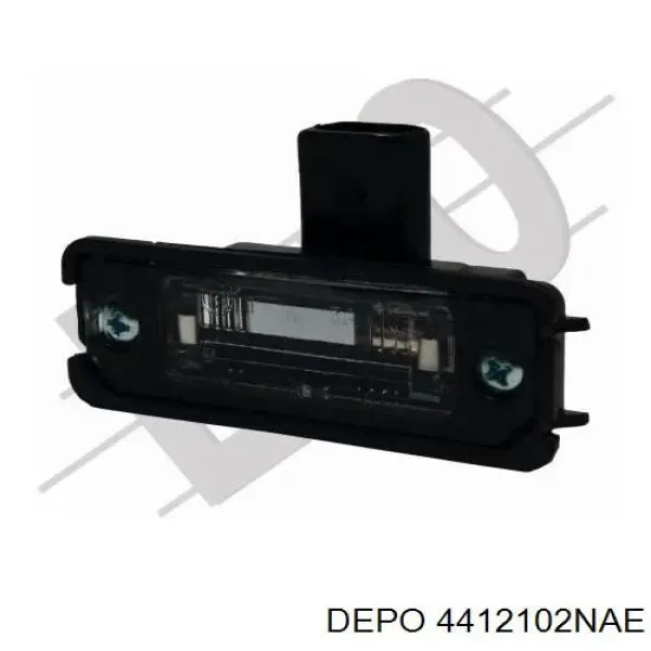 Lampa oświetlenia tylnej tablicy rejestracyjnej 4412102NAE Depo/Loro/Abakus