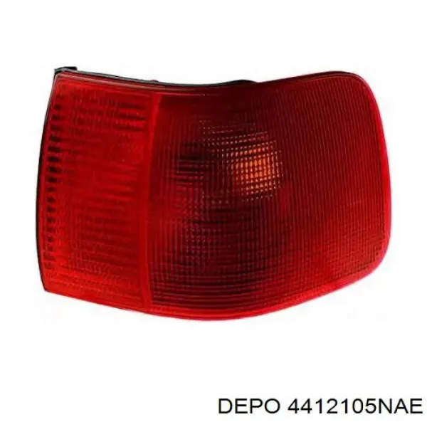 Lampa oświetlenia tylnej tablicy rejestracyjnej 4412105NAE Depo/Loro/Abakus