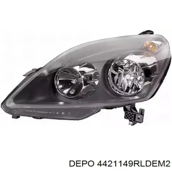 Reflektor prawy 4421149RLDEM2 Depo/Loro/Abakus
