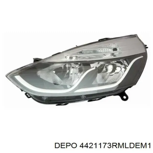 Reflektor prawy 39009022 General Motors