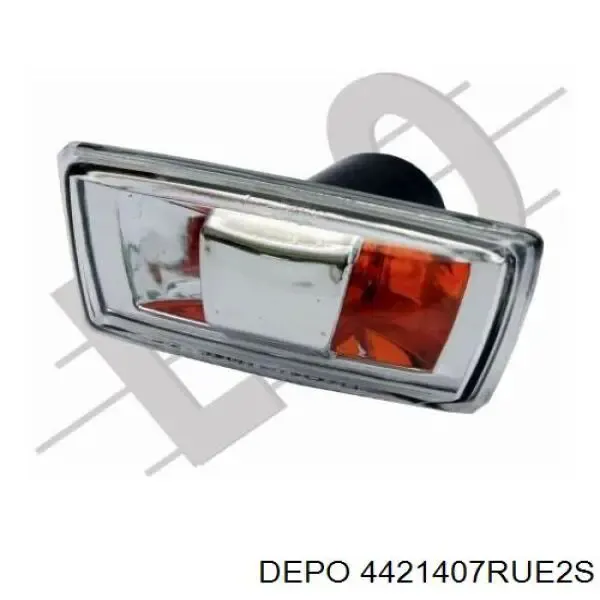 Powtarzacz kierunkowskazu na błotniku prawy 4421407RUE2S Depo/Loro/Abakus