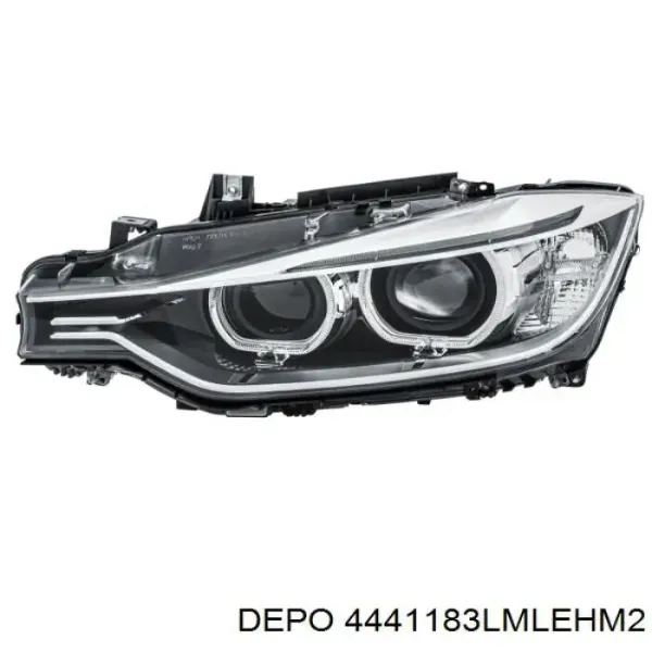 Reflektor lewy 4441183LMLEHM2 Depo/Loro/Abakus