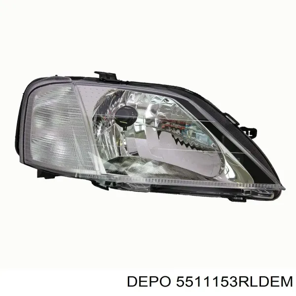 Reflektor prawy 5511153RLDEM Depo/Loro/Abakus