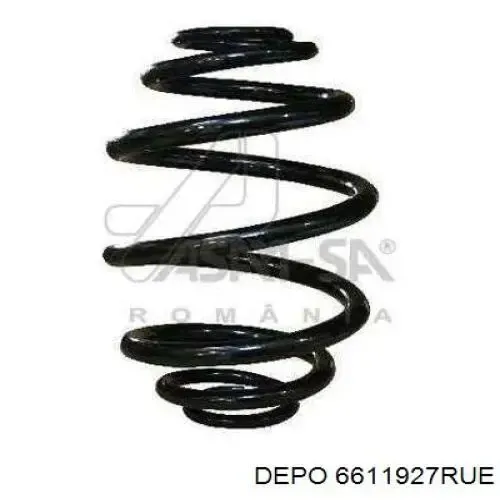 Lampa zespolona tylna prawa 6611927RUE Depo/Loro/Abakus