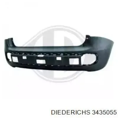 Zderzak tylny 735555152 Fiat/Alfa/Lancia