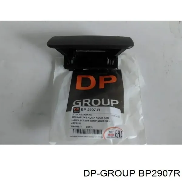 Klamka drzwi przednich zewnętrzna prawa BP2907R DP Group