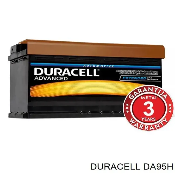 Bateria (akumulator) DA95H Duracell