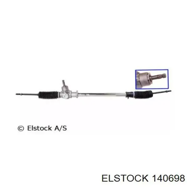 Listwa kierownicza (maglownica) 93180425 General Motors