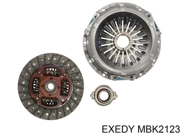 Zestaw sprzęgła (3 części) MBK2123 Exedy