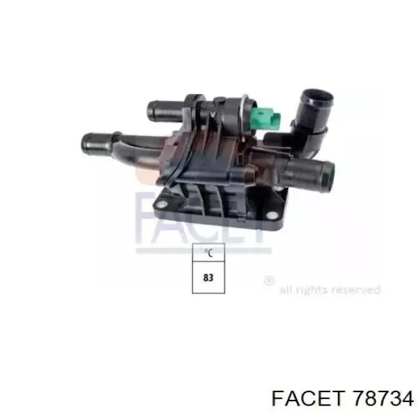 Obudowa termostatu 78734 Facet