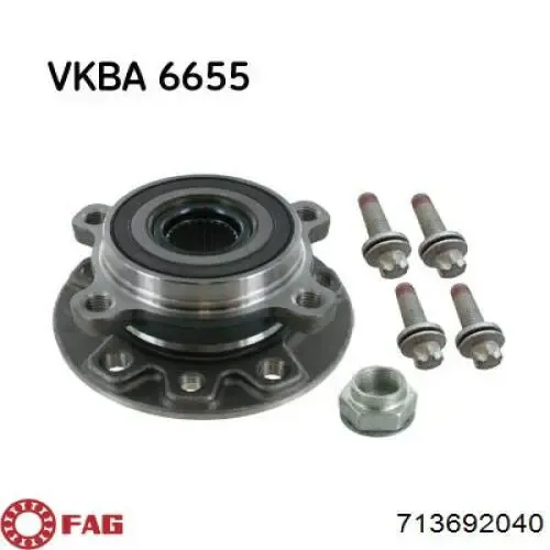 Piasta przednia 513348 Moog