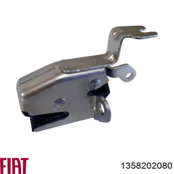 Zamek drzwi tylnych lewych skrzydłowych górny 1358202080 Fiat/Alfa/Lancia