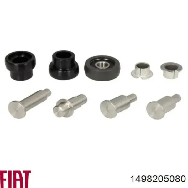 Rolka drzwi bocznych (przesuwnych) prawa dolna 1498205080 Fiat/Alfa/Lancia