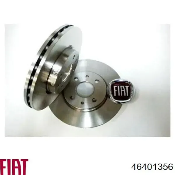 Tarcza hamulcowa przednia 46401356 Fiat/Alfa/Lancia
