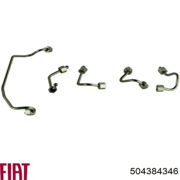 Rurka paliwa, zestaw 504384346 Fiat/Alfa/Lancia