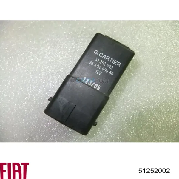 Przekaźnik świec żarowych 51252002 Fiat/Alfa/Lancia