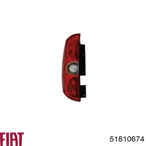 Lampa zespolona tylna lewa 51810674 Fiat/Alfa/Lancia