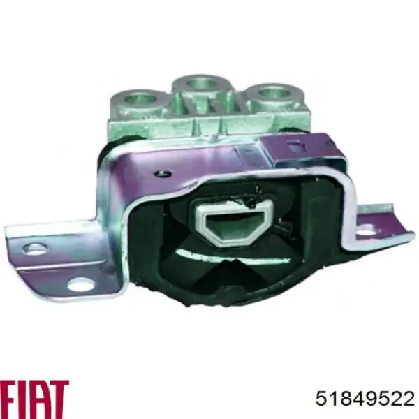 Poduszka (podpora) silnika prawy przednia 51849522 Fiat/Alfa/Lancia