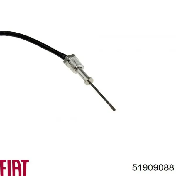 Czujnik temperatury spalin, przed filtrem cząstek stałych 51909088 Fiat/Alfa/Lancia
