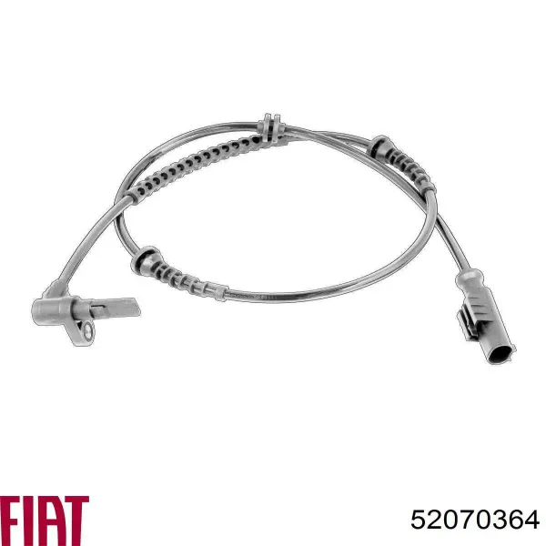 Czujnik ABS przedni 52070364 Fiat/Alfa/Lancia
