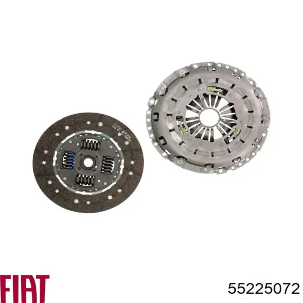 Zestaw sprzęgła (3 części) 55225072 Fiat/Alfa/Lancia