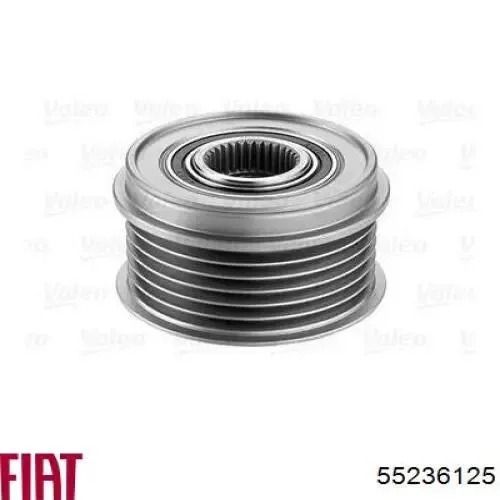 Koło pasowe wału korbowego 55236125 Fiat/Alfa/Lancia