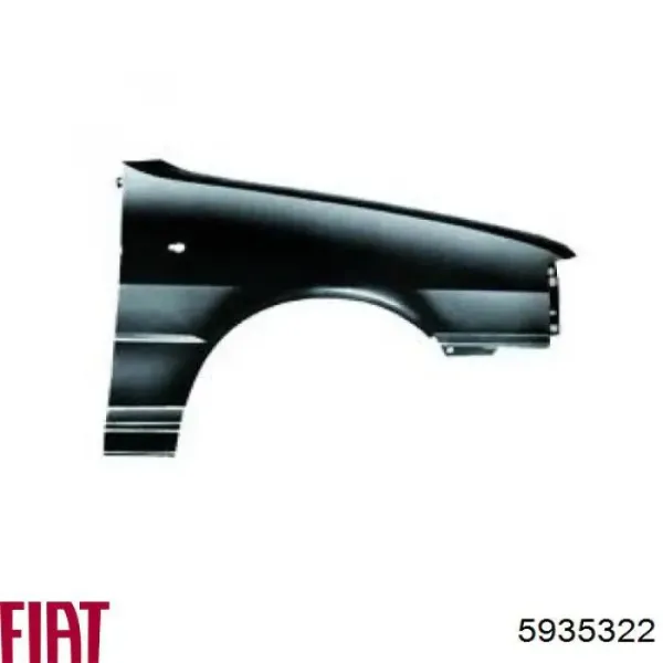 Błotnik przedni prawy Fiat Uno 146A