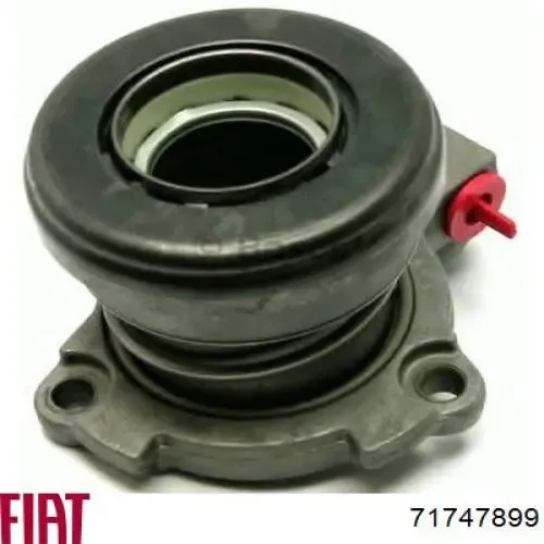 Cylinder roboczy sprzęgła (wysprzęglik) w komplecie z łożyskiem wyciskowym 71747899 Fiat/Alfa/Lancia