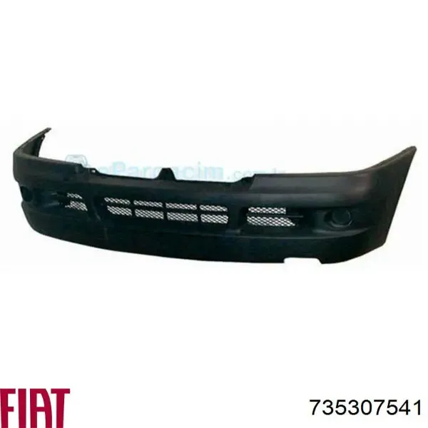 Zderzak przedni 735307541 Fiat/Alfa/Lancia