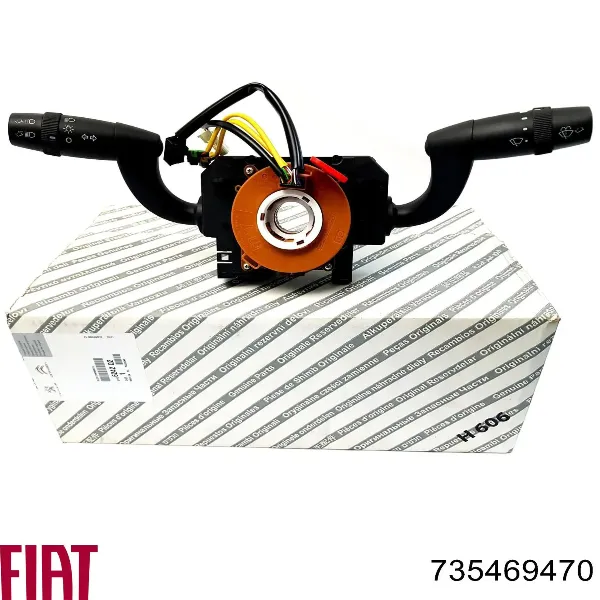 Przełącznik zespolony, w komplecie 735469470 Fiat/Alfa/Lancia