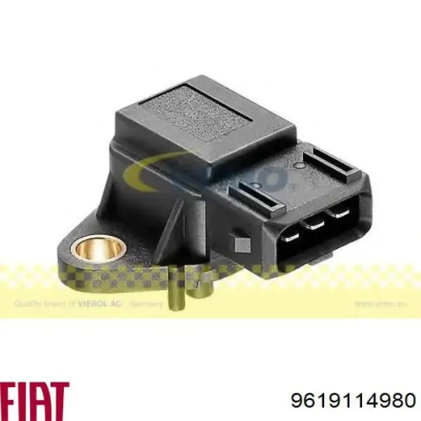 Czujnik ciśnienia w kolektorze ssącym, MAP 9619114980 Fiat/Alfa/Lancia