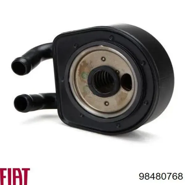 Chłodnica oleju, pod filtrem 98480768 Fiat/Alfa/Lancia