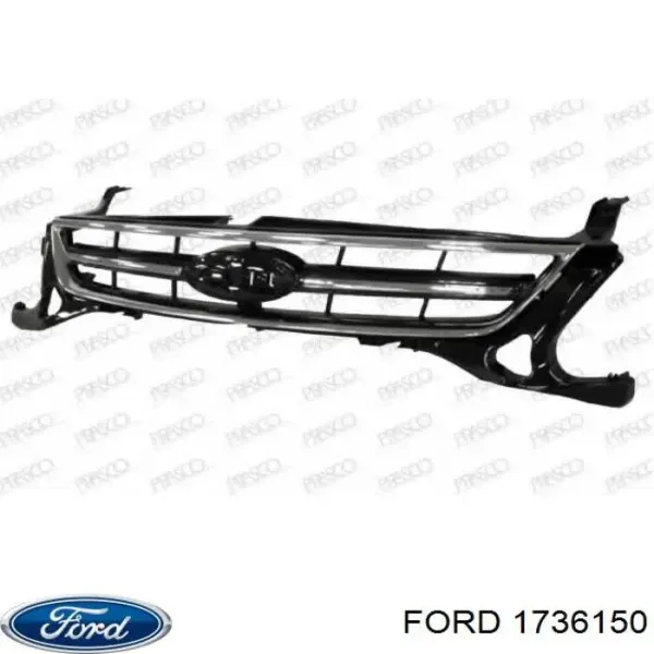 Atrapa chłodnicy 1736150 Ford