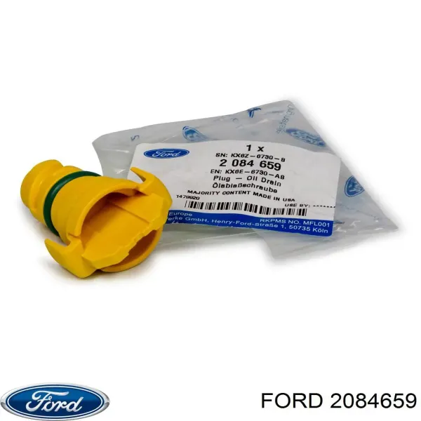 Korek miski olejowej silnika 2084659 Ford