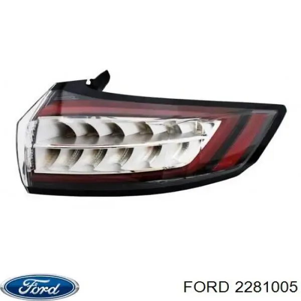 Lampa zespolona tylna prawa Ford Edge II